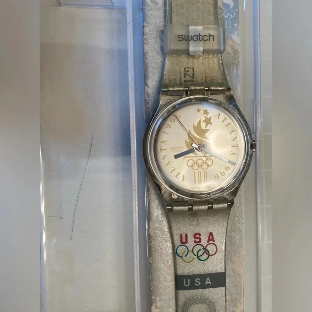 SWATCH Watch Vintage 1996 Atlanta Olympics Available to Volunteers Only RARE NWT